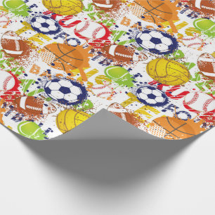 Sports Wrapping Paper