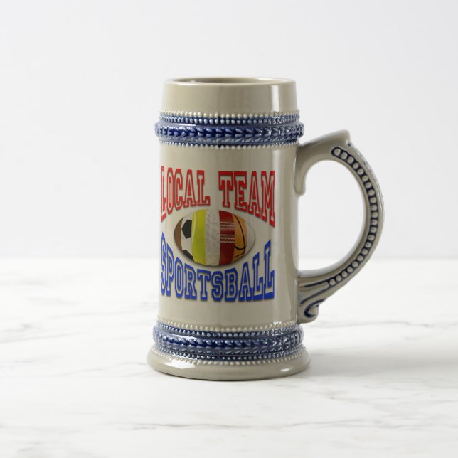 SPORTSBALL BEER STEIN (Right)