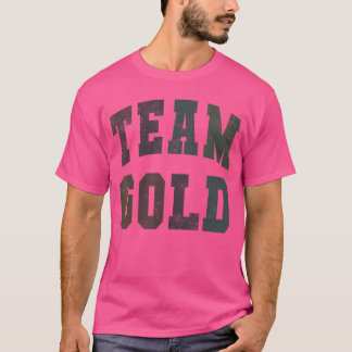 Sportseam Gold Field Day Go Spirit Summer Camp Gam T-Shirt
