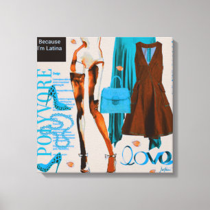Sportswear Clothing Todays Fashion Designer Canvas Print