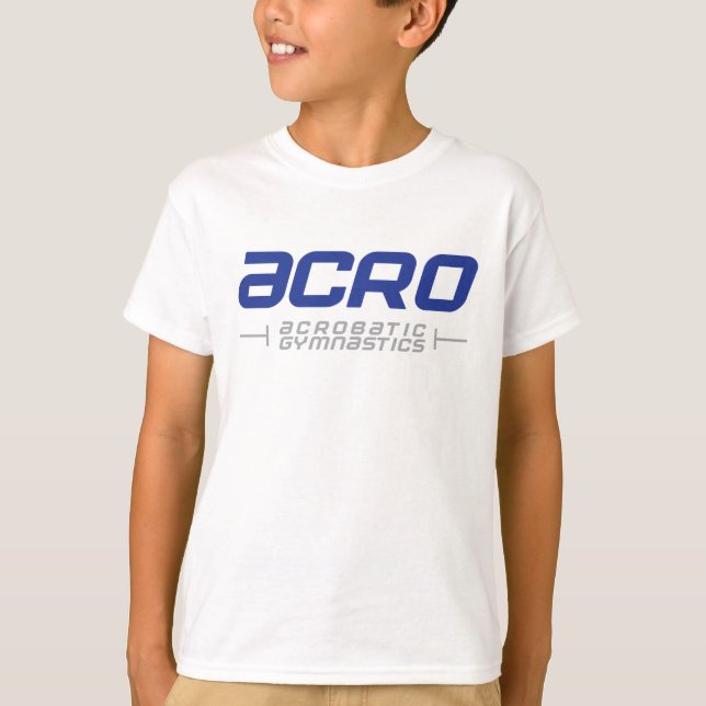 Sporty Acrobatic Gymnastics T-Shirt (Front)