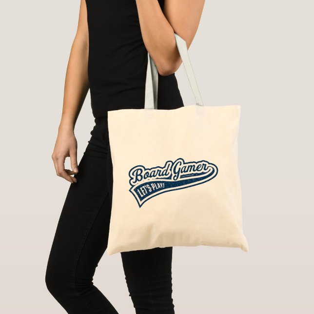 Sporty Board Gamer Basic Tote Bag (Front (Product))