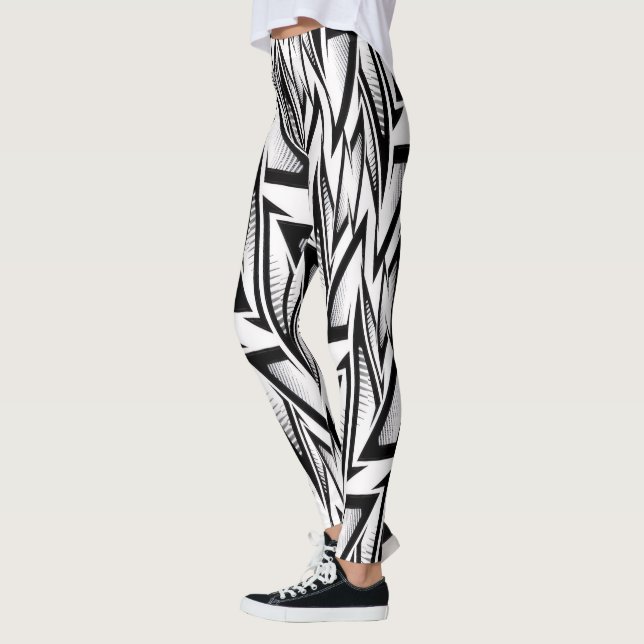 sporty design for every occasion leggings (Left)