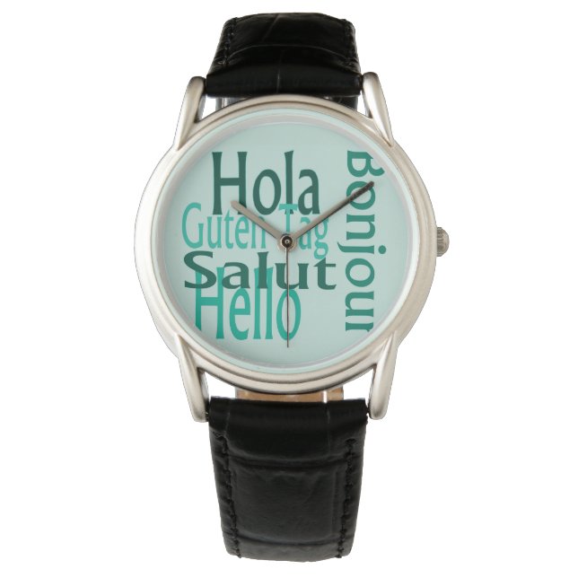 Sporty design watch (Front)