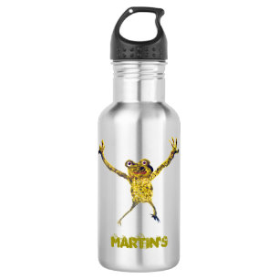 Sporty Frog Funny Animal Personalised 532 Ml Water Bottle