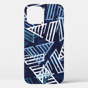 Sporty Fun: Creative Seamless Wallpaper. iPhone 12 Case