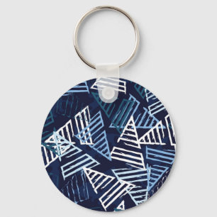 Sporty Fun: Creative Seamless Wallpaper. Key Ring