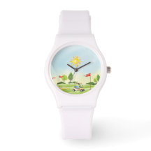 Sporty Golfer's Custom eWatch Watch