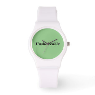 Sporty Green Face Watch