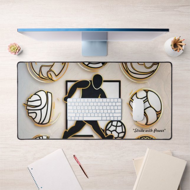 "Sporty Luxe Designs" Desk Mat (Office 1)