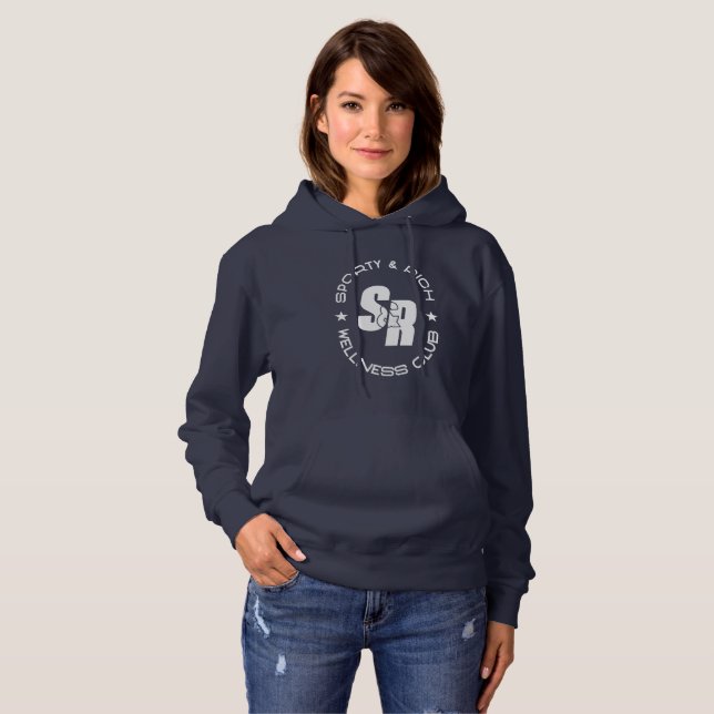 Sporty & Rich | Women Hoodie (Front Full)