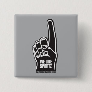 Sportz 2 15 cm square badge