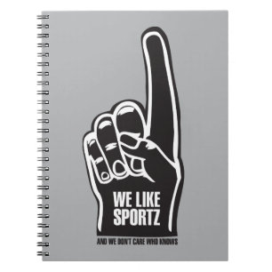 Sportz 2 spiral notebook