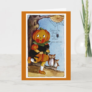 S'posin' a Ghost ran after Yoo-oo-oo! Card