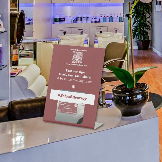 Spot,  Click, Tag, Post, Share! Pedestal Sign (Spot, Click, Tag, Post, Share! Pedestal Sign)