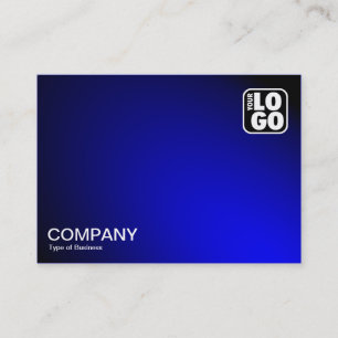 Spot lamp Illuminated - Blue Business Card