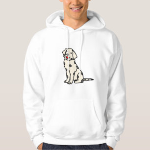 Spot On Happy Dalmatian Illustration Hoodie
