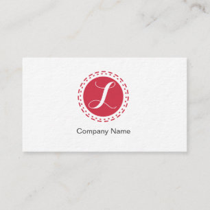 Spot Stamped White Business Card