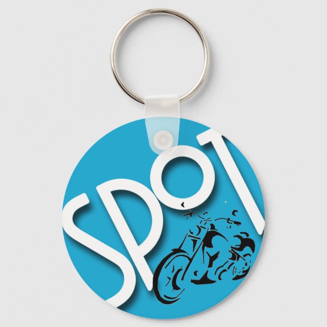 spot the bike key ring (Front)