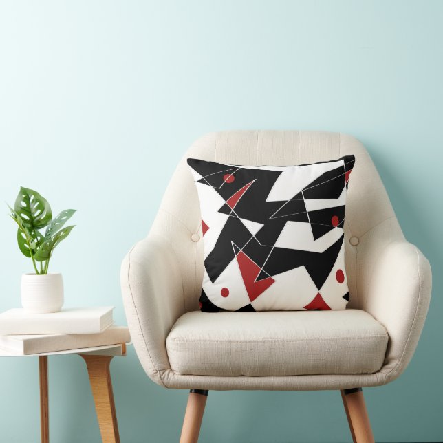 Spot the Red Balls  Cushion (Chair)