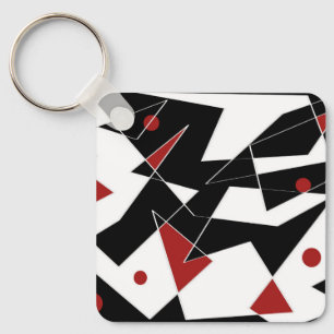 Spot the Red Balls Key Ring