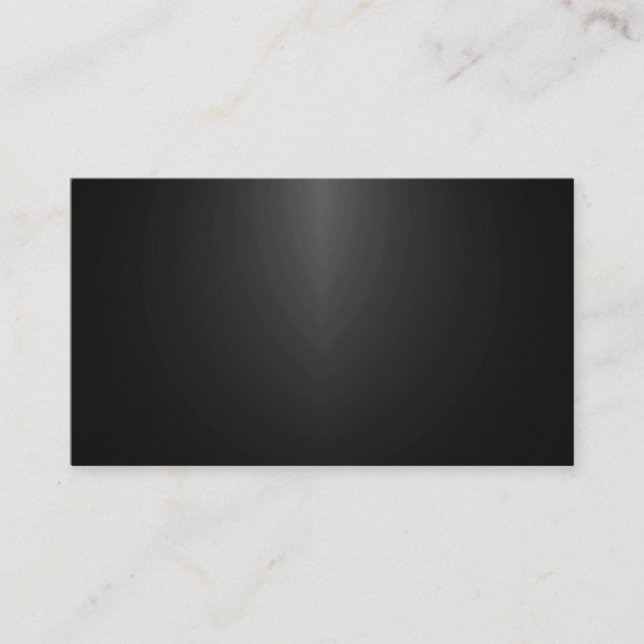 Spotlight Background - Grey Business Card (Front)