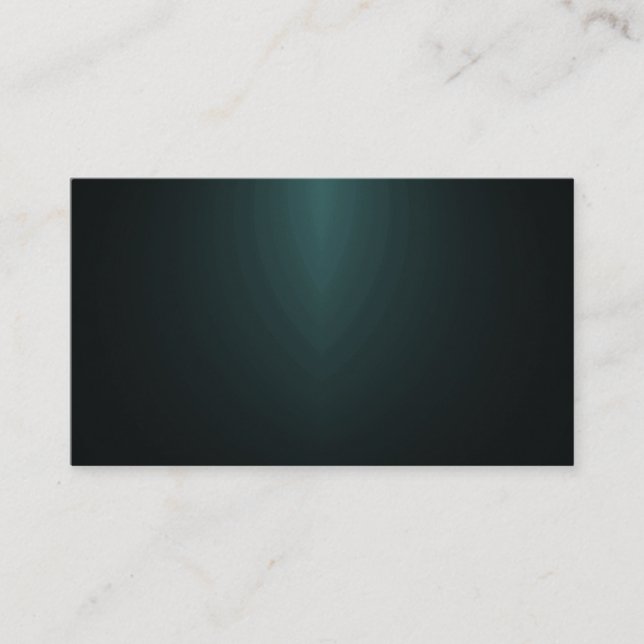 Spotlight Background - Teal Business Card (Front)