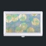 Spotlight Floral I Business Card Holder<br><div class="desc">Floral</div>