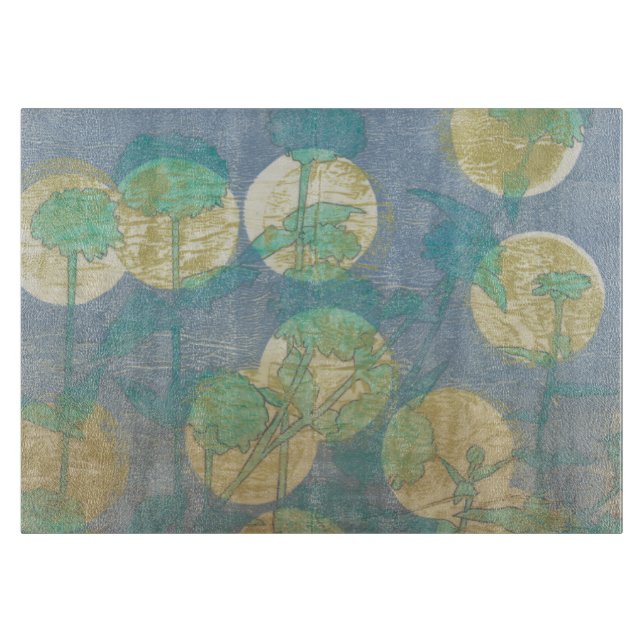 Spotlight Floral I Cutting Board (Front)