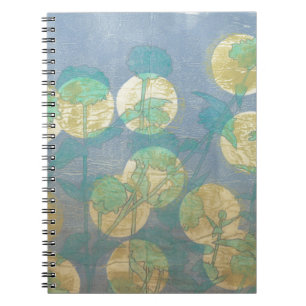 Spotlight Floral I Spiral Notebook
