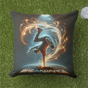 "Spotlight Groove" - dancing in the spotlight! Cushion