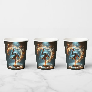 "Spotlight Groove" - dancing in the spotlight! Paper Cups