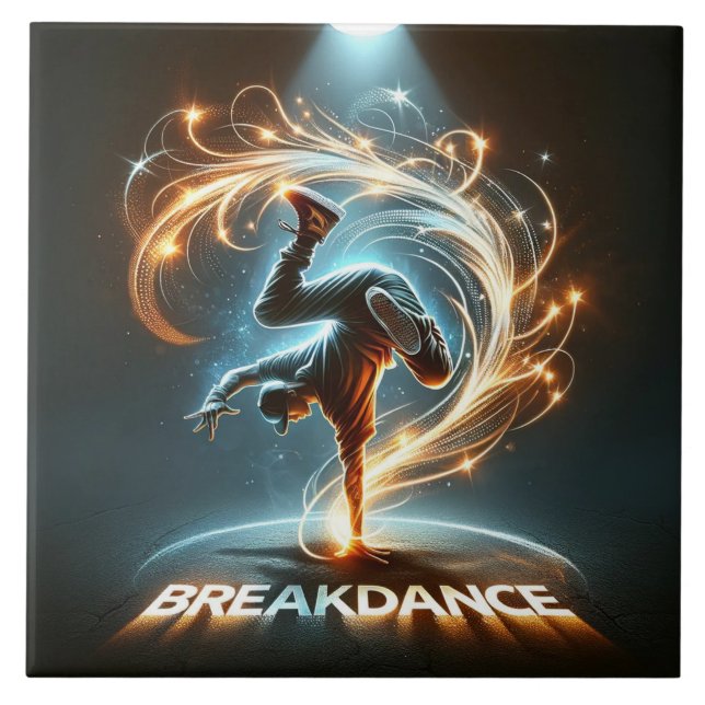 "Spotlight Groove" - ​​dancing in the spotlight! Tile (Front)