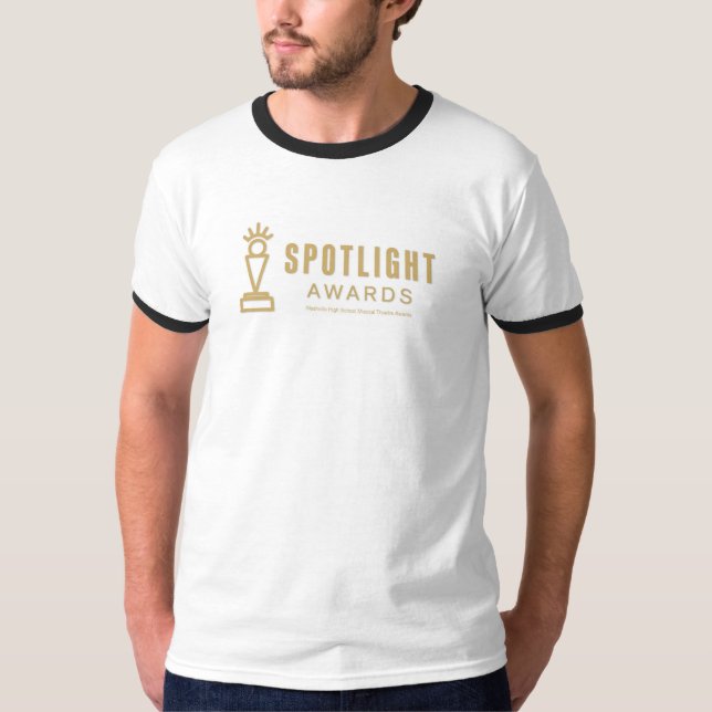 Spotlight Ringer T-Shirt (Front)