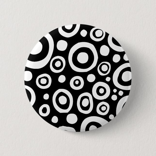 Spots and Circles - 01 6 Cm Round Badge (Front)