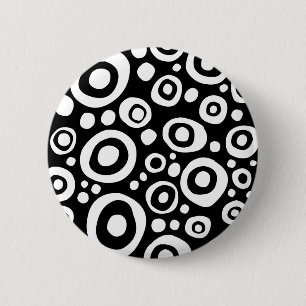 Spots and Circles - 02 6 Cm Round Badge
