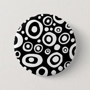 Spots and Circles - 04 6 Cm Round Badge