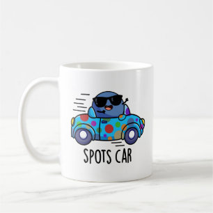 Spots Car Funny Sports Car Pun  Coffee Mug