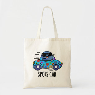 Spots Car Funny Sports Car Pun Tote Bag