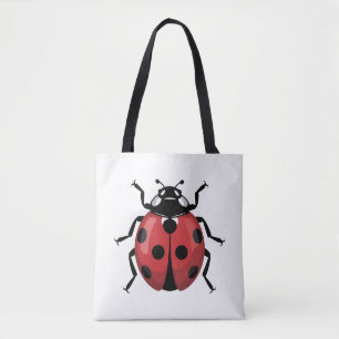 Spots of Joy Ladybug  Tote Bag