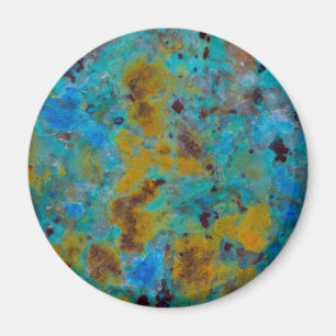 Spotted Blue Chrysocolla Jasper Magnet
