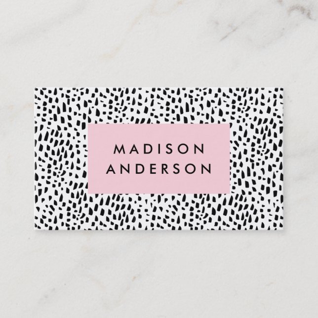 Spotted Business Cards (Front)