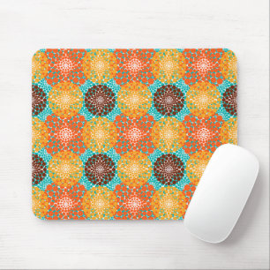 Spotted Circles Mouse Pad