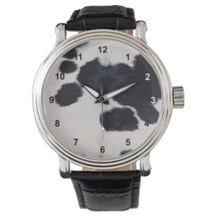 SPOTTED COW HIDE WATCH