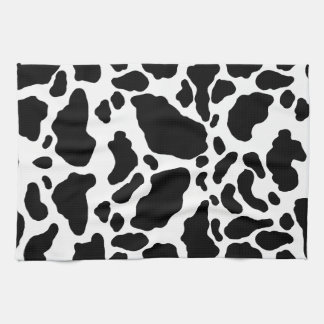 Spotted Cow Print, Cow pattern, Animal fur Tea Towel