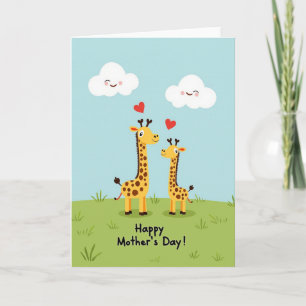 Spotted Creatures Love Card