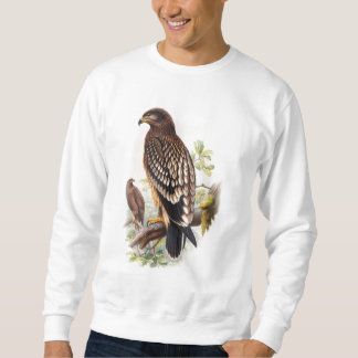 Spotted Eagle John Gould Birds of Great Britain Sweatshirt
