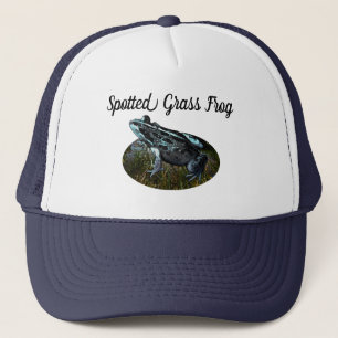 Spotted Grass Frog, Truckers Hat