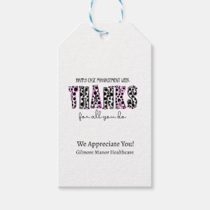 Spotted Happy Case Management Week  Gift Tags