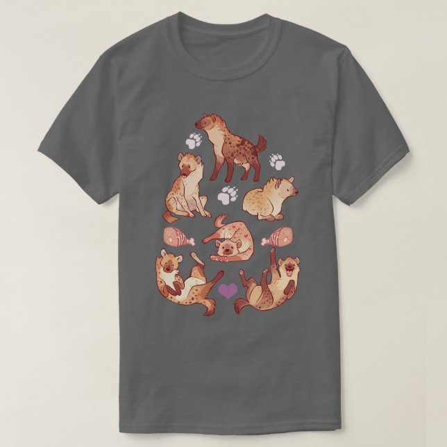 Spotted hyena no text T-Shirt (Design Front)